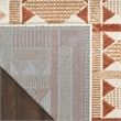 Nourison Home Nordic 6' Runner Rust     Area Rug