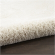 Nourison Luxurious Shag 9' x 12' Ivory   Area Rug