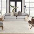 Nourison Luxurious Shag 9' x 12' Ivory   Area Rug
