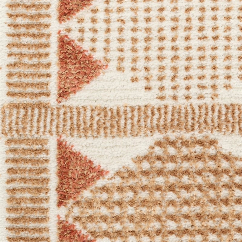 Nourison Home Nordic 4' x 6' Rust     Area Rug