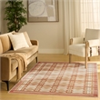Nourison Home Nordic 4' x 6' Rust     Area Rug