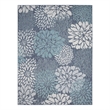 Nourison Home Garden Oasis 8' x 10' Navy   Area Rug