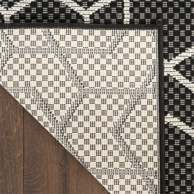 Nourison Home Horizon   3' x 5' Black   Area Rug