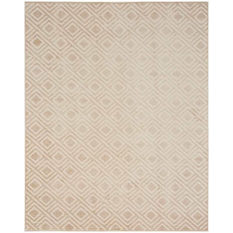 Nourison Home Casual 9' x 12' Beige   Area Rug