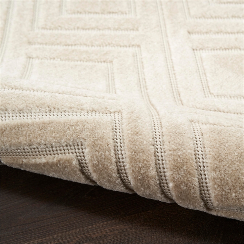 Nourison Home Casual 9' x 12' Beige   Area Rug