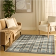 Nourison Home Nordic 5' x 7' Blue   Area Rug