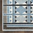 Nourison Home Nordic 6' Runner Blue   Area Rug