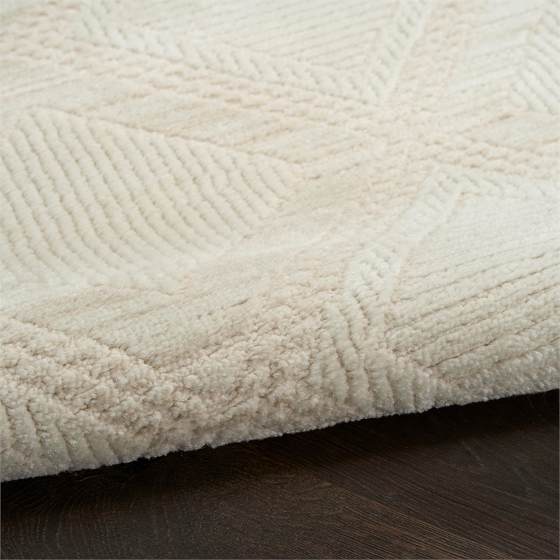 Nourison Home Serenity Home 8' x 10' Ivory   Area Rug