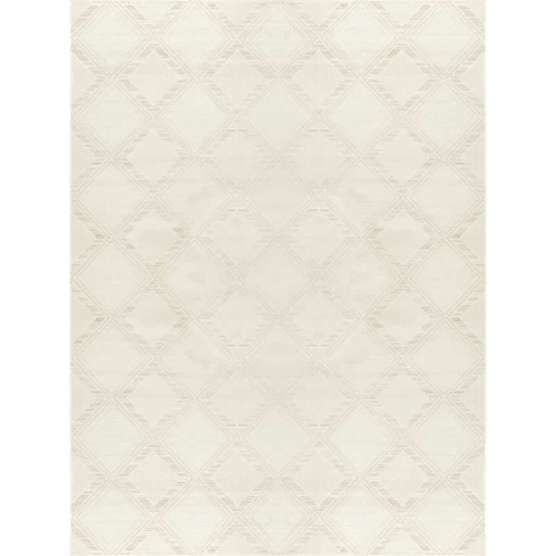 Nourison Home Serenity Home 8' x 10' Ivory   Area Rug