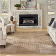 Nourison Home Astra Machine Washable 8' x 10' Latte   Area Rug