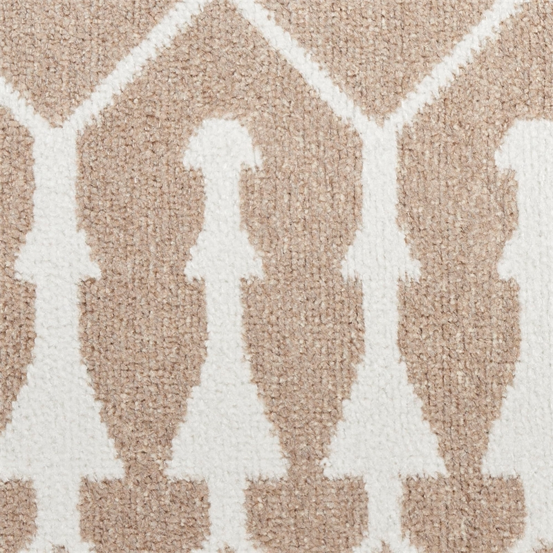 Nourison Home Astra Machine Washable 8' x 10' Taupe   Area Rug