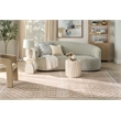 Nourison Home Astra Machine Washable 8' x 10' Taupe   Area Rug