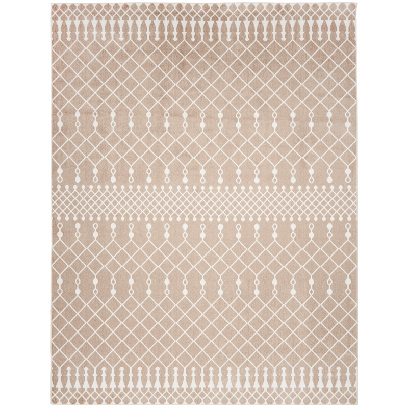 Nourison Home Astra Machine Washable 8' x 10' Taupe   Area Rug