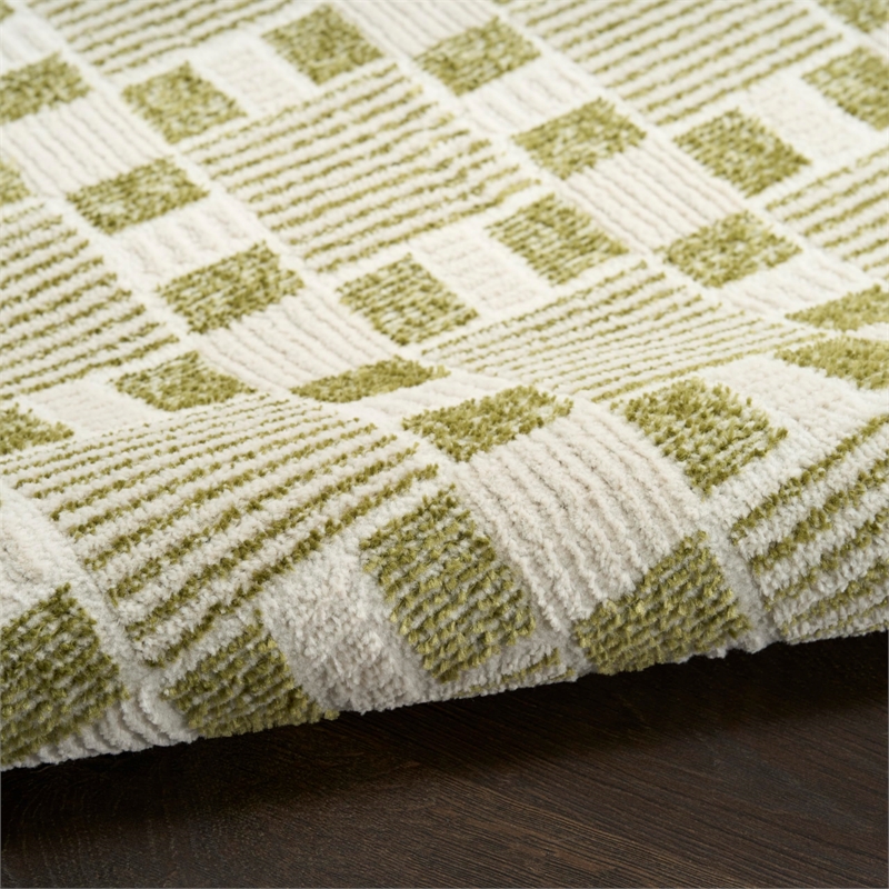 Nourison Home Nordic 5' x 7' Green     Area Rug