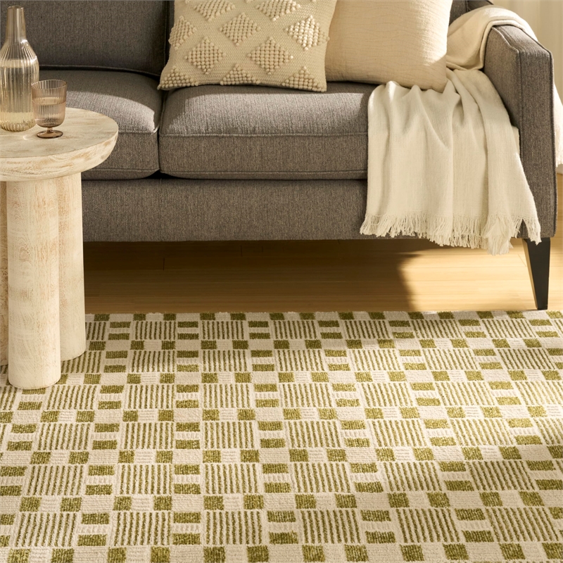 Nourison Home Nordic 5' x 7' Green     Area Rug