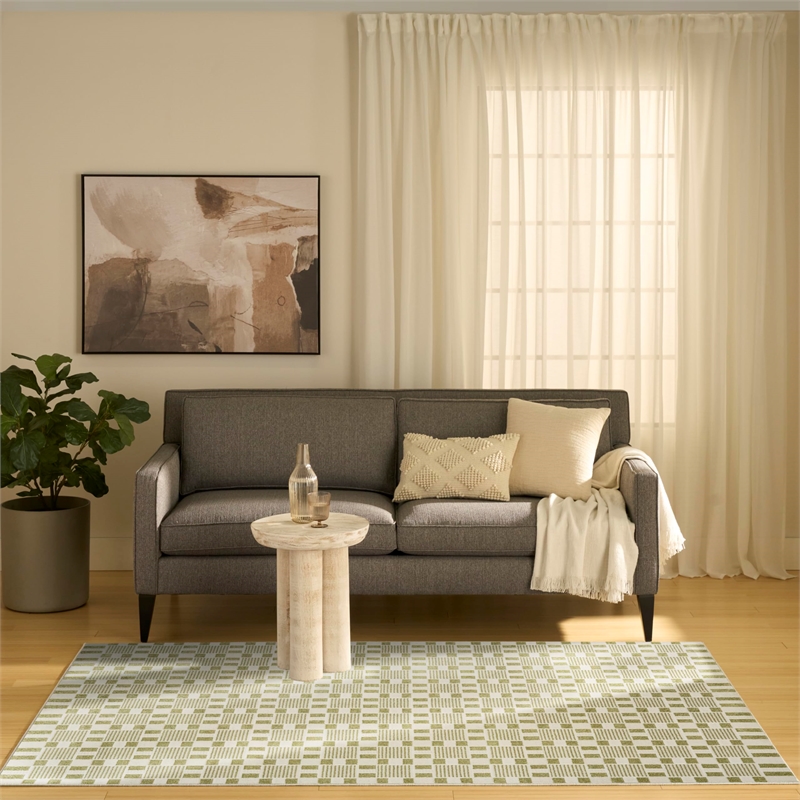 Nourison Home Nordic 5' x 7' Green     Area Rug