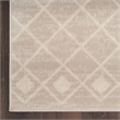 Nourison Home Grafix 6' x 9' Beige   Area Rug