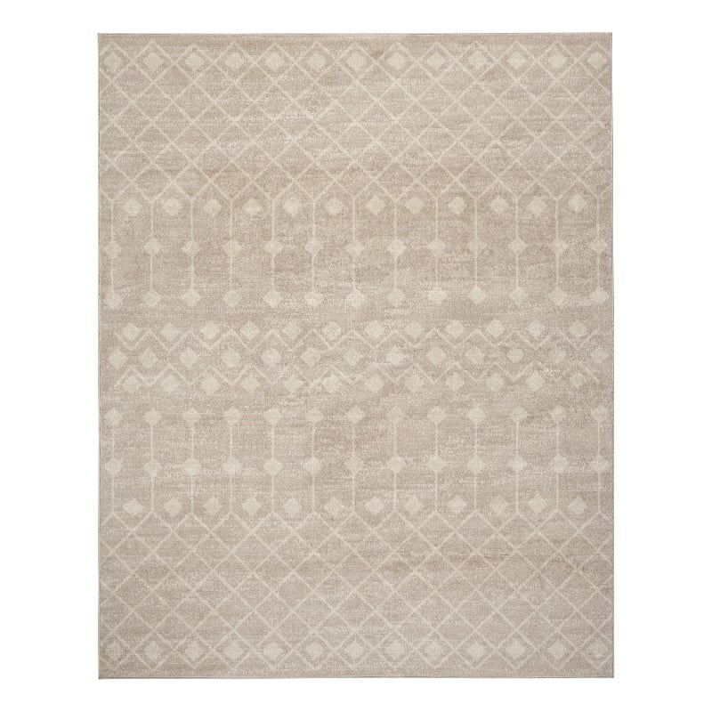 Nourison Home Grafix 6' x 9' Beige   Area Rug
