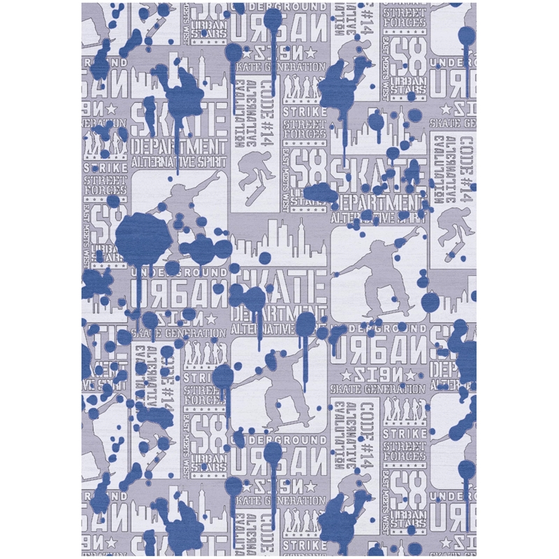 Nourison Home Imagination 7' x 9' Blue   Area Rug