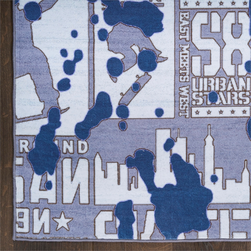 Nourison Home Imagination 7' x 9' Blue   Area Rug