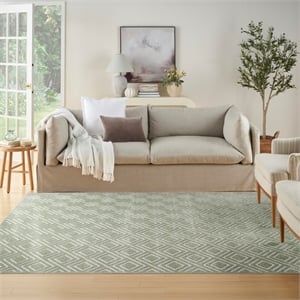 Nourison Home Casual 8' x 10' Green   Area Rug