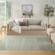 Nourison Home Casual 8' x 10' Green   Area Rug