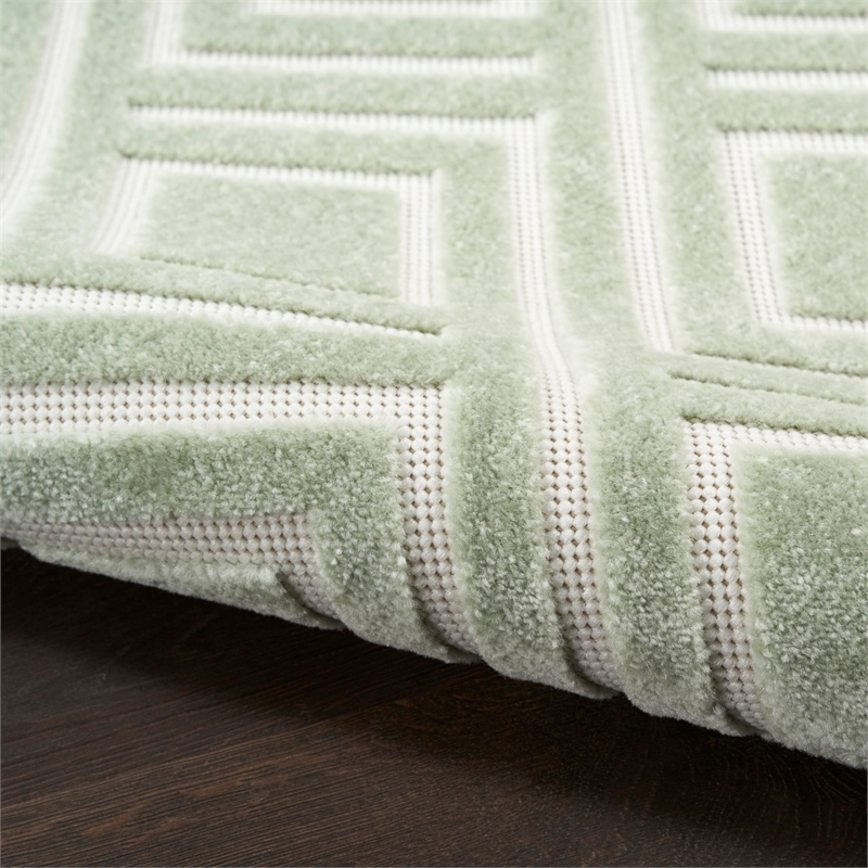 Nourison Home Casual 8' x 10' Green   Area Rug