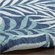 Nourison Home Garden Oasis 10' x 14' Navy   Area Rug