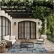 Nourison Home Garden Oasis 10' x 14' Navy   Area Rug