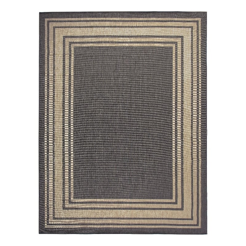 Nourison Home Horizon   10' x 14' Charcoal   Area Rug