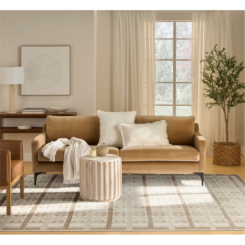 Nourison Home Nordic 8' x 10' Taupe Fabric Area Rug