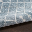 Nourison Home Astra Machine Washable 7' x 9' Sage   Area Rug