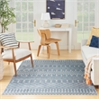 Nourison Home Astra Machine Washable 7' x 9' Sage   Area Rug