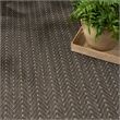 Nourison Home Horizon   10' x 14' Charcoal   Area Rug