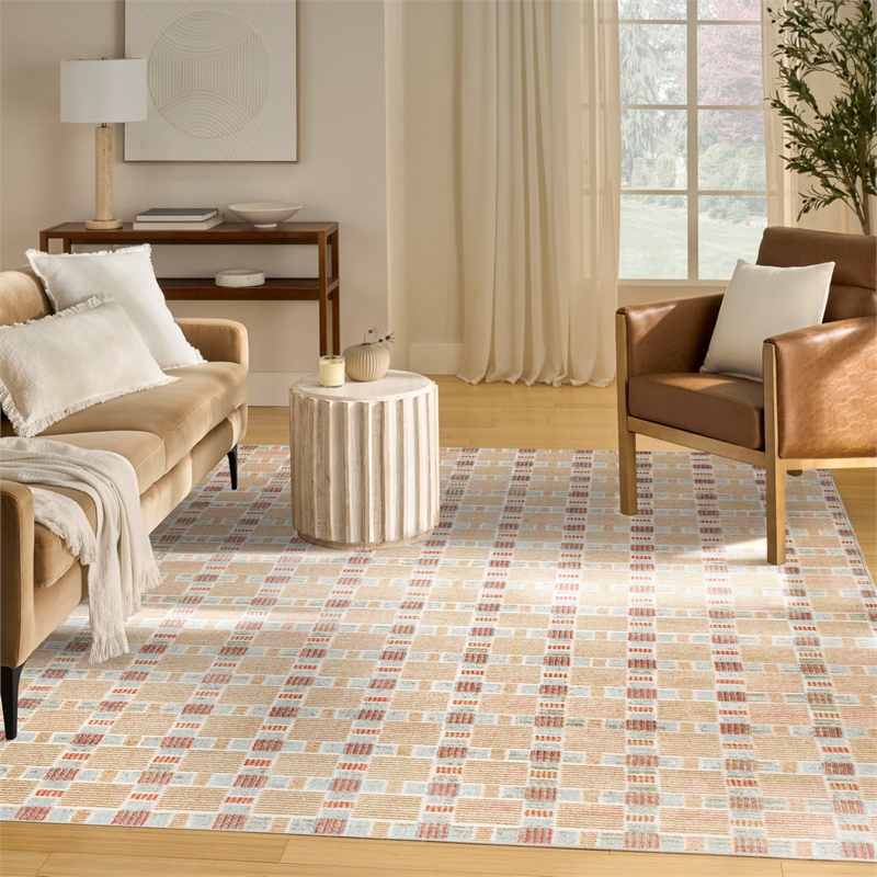 Nourison Home Nordic 8' x 10' Rust   Area Rug