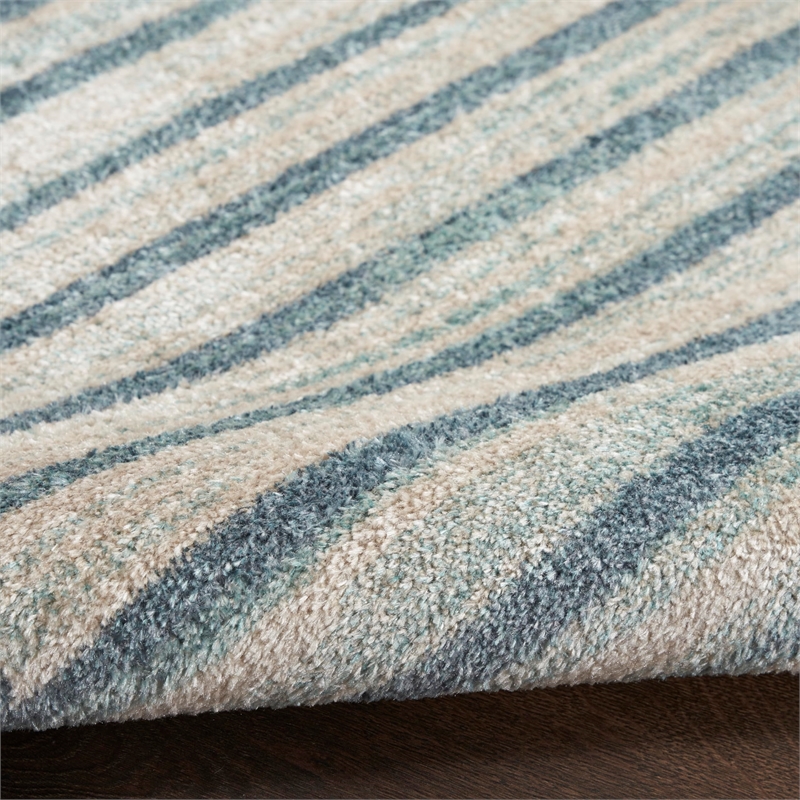 Nourison Home Astra Machine Washable 7' x 9' Latte   Area Rug
