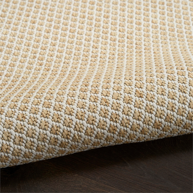 Nourison Home Courtyard 6' x 9' Natural   Area Rug