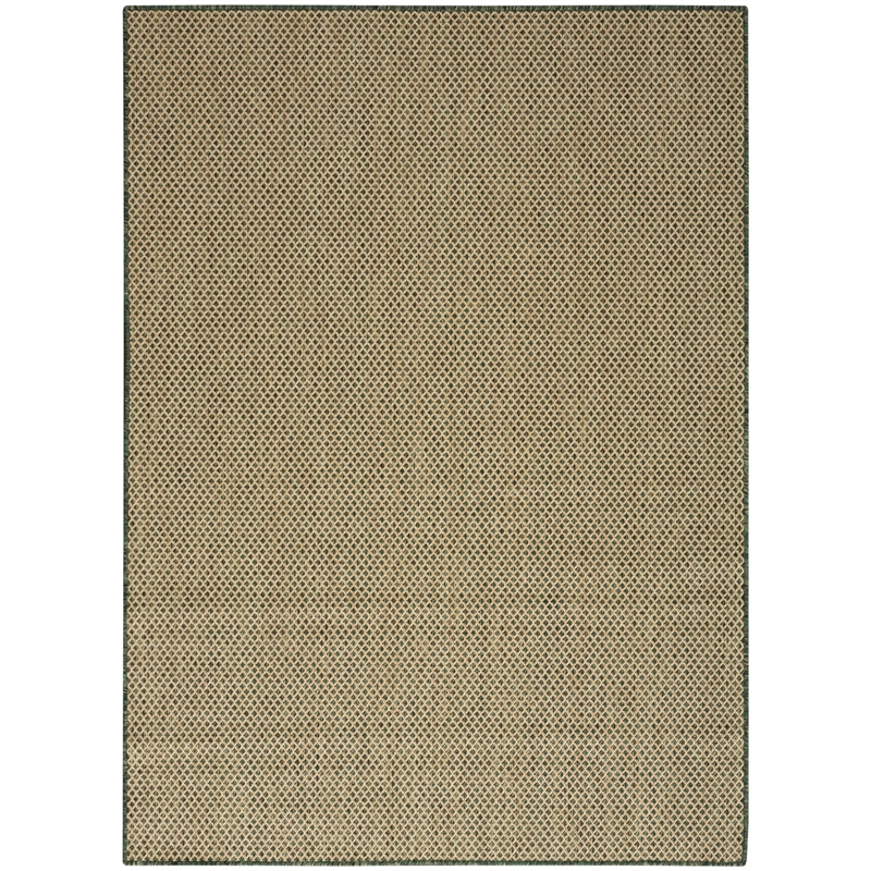 Nourison Home Courtyard 6' x 9' Green   Area Rug