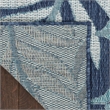 Nourison Home Garden Oasis 2' x 4' Navy   Area Rug