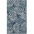 Nourison Home Garden Oasis 2' x 4' Navy   Area Rug
