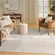 Nourison Home Nordic 8' x 10' Ivory Fabric Area Rug