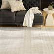 Nourison Home Nordic 8' x 10' Ivory Fabric Area Rug