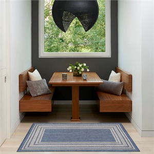 Nourison Home Horizon   3' x 5' Denim   Area Rug