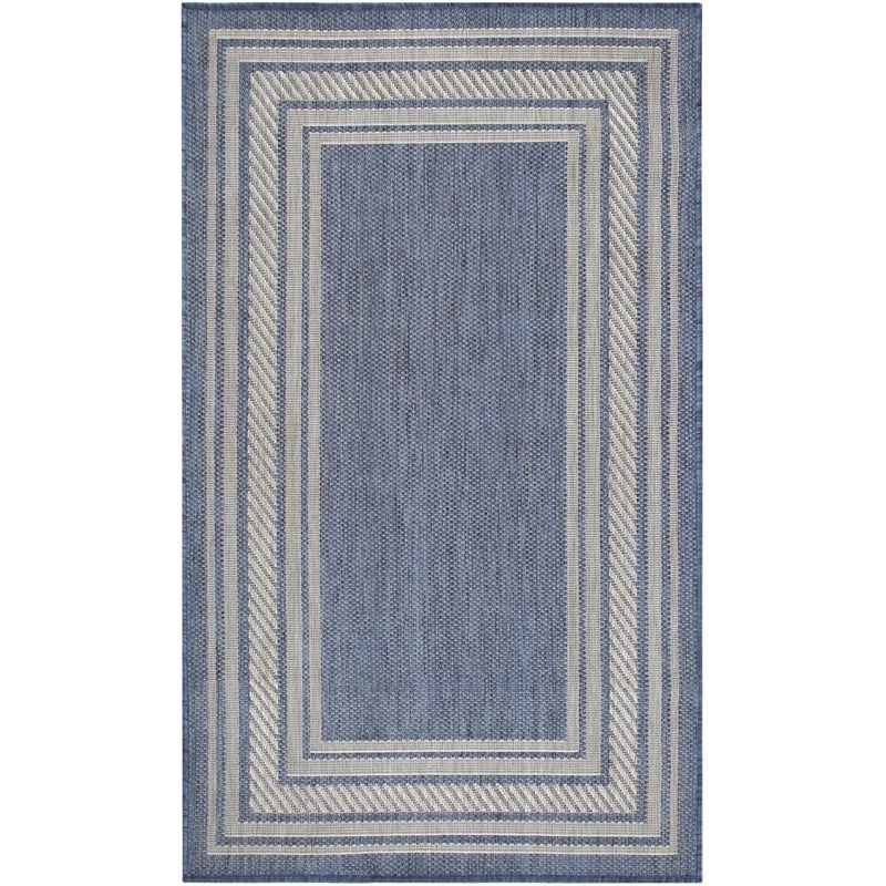 Nourison Home Horizon   3' x 5' Denim   Area Rug