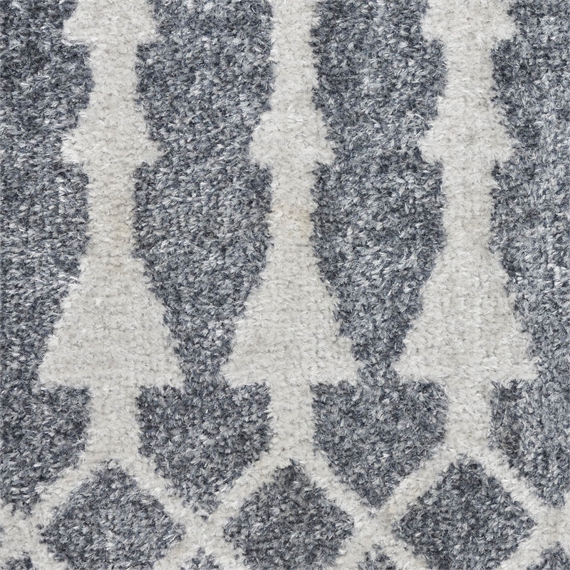 Nourison Home Astra Machine Washable 7' x 9' Denim   Area Rug