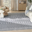 Nourison Home Astra Machine Washable 7' x 9' Denim   Area Rug