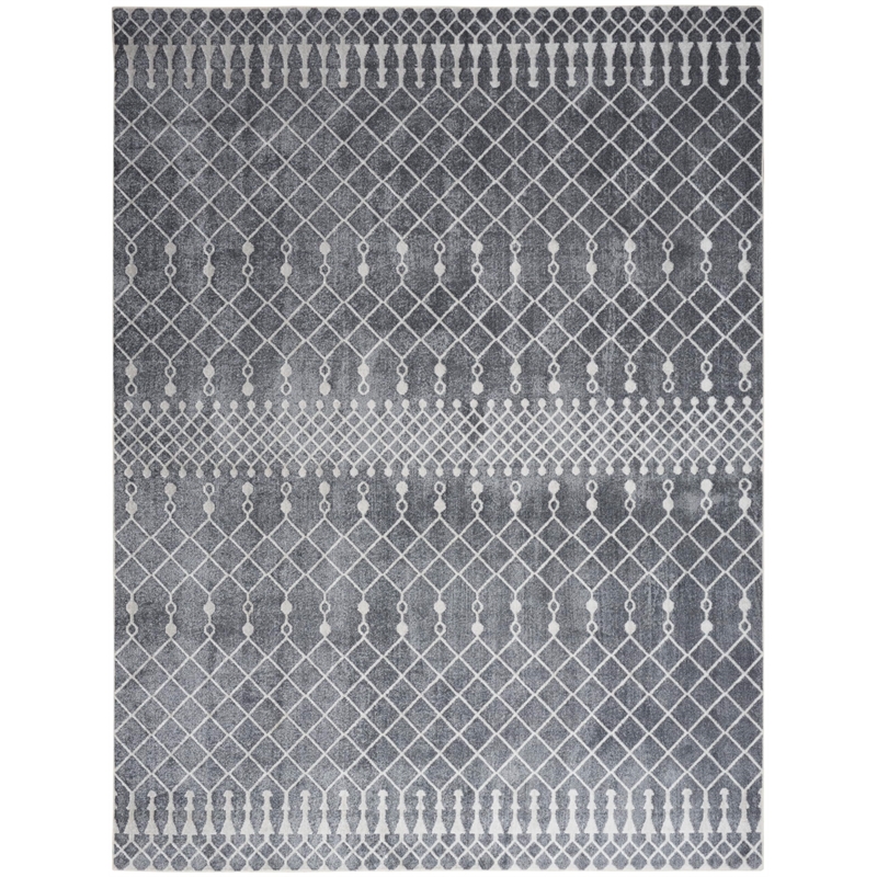 Nourison Home Astra Machine Washable 7' x 9' Denim   Area Rug