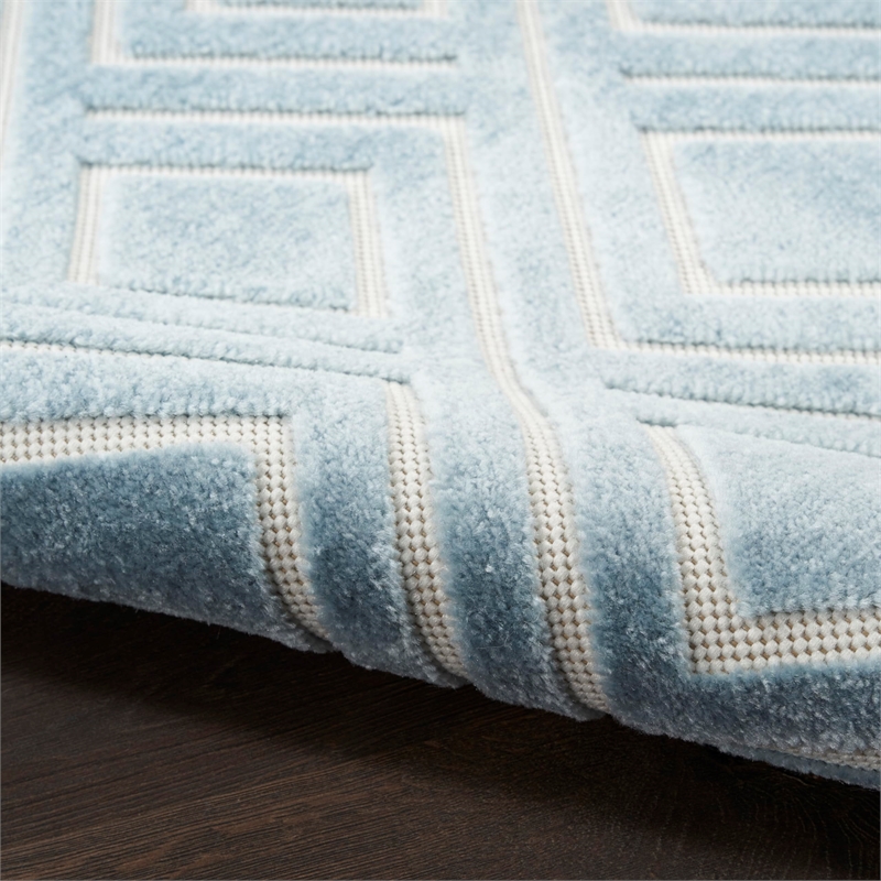Nourison Home Casual 8' x 10' Blue   Area Rug