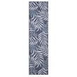 Nourison Home Garden Oasis 8' Runner Navy   Area Rug