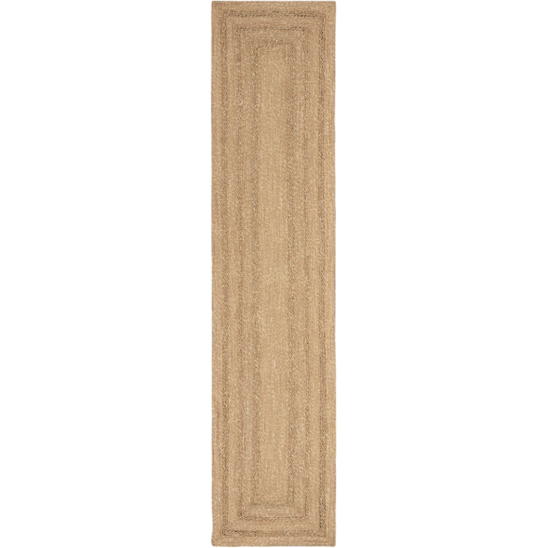 Nourison Home Natural Seagrass 12' Runner Natural   Area Rug